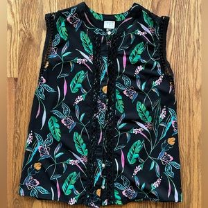 A New Day Button Down Tank Top